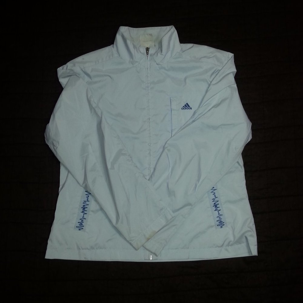 Vintage Adidas Windbreaker Jacket Tracj Jogger Women's Large